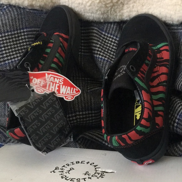 Vans Old Skool 🎧 A Tribe Called Quest Midnight Marauders Animal Print - Picture 4 of 4